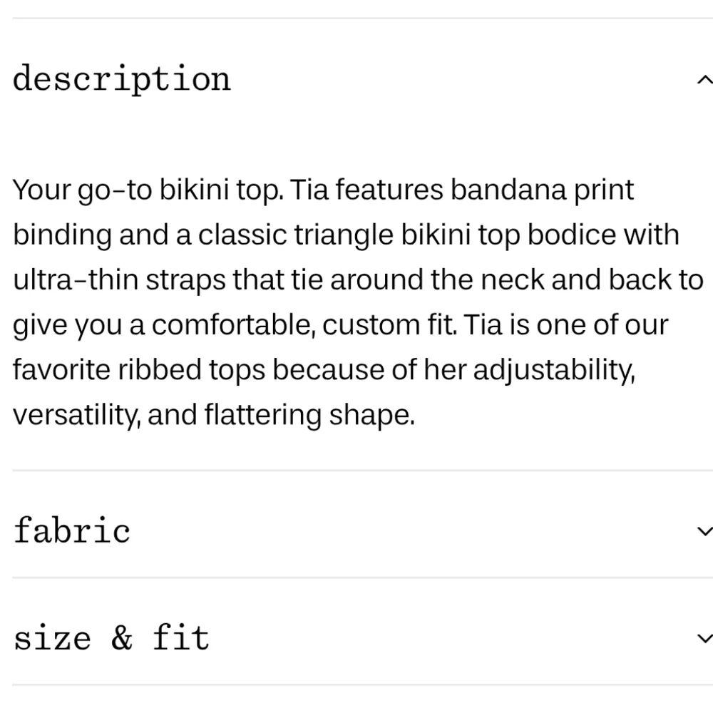 New!Frankie's Bikinis Tia Ribbed Triangle Bikini Top-Dixie‎